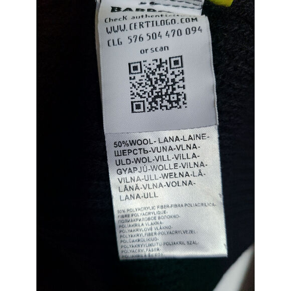 Barrow Logo-Embroidered Wool-Blend Jumper Sweater Unisex Size Small NWT - Picture 9 of 10